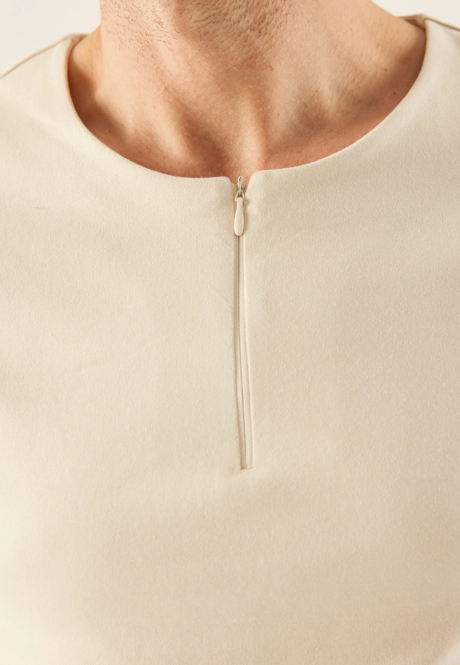 Pier One T-Shirt BasicOff-White Uomo T-shirt E Polo PI922O0YJ-A11 - immagine 6