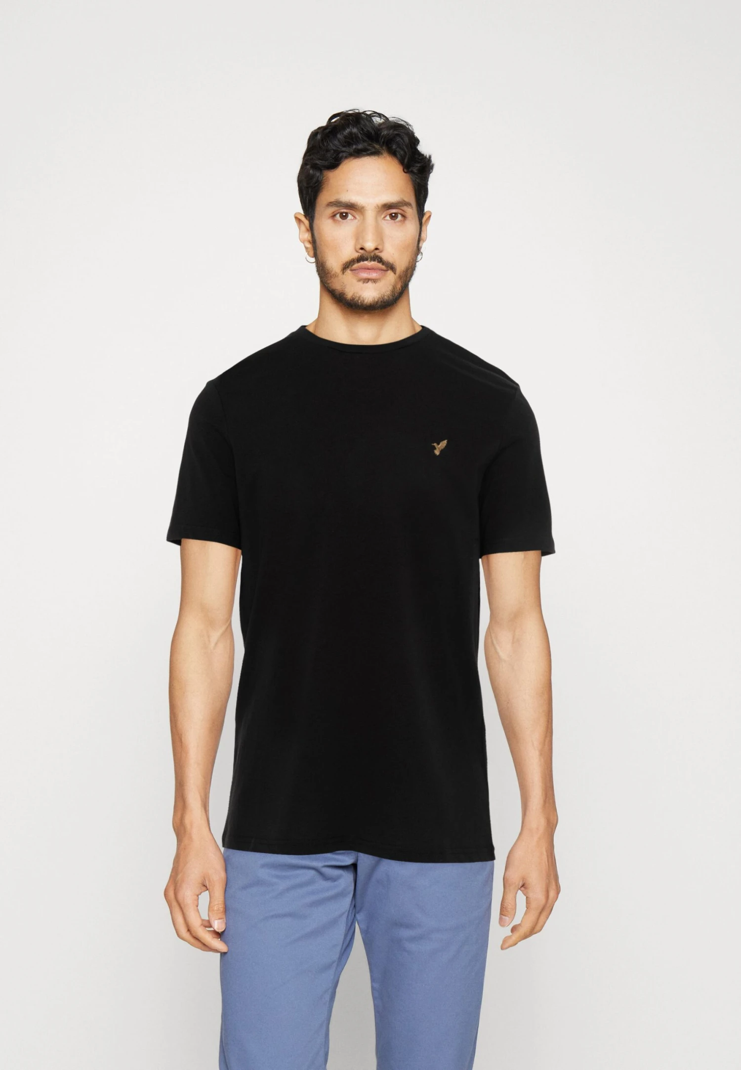 Pier One 5 PackT-Shirt BasicWhite/Ark Green/Blue Uomo T-shirt E Polo PI922O0TV-A14 - immagine 4