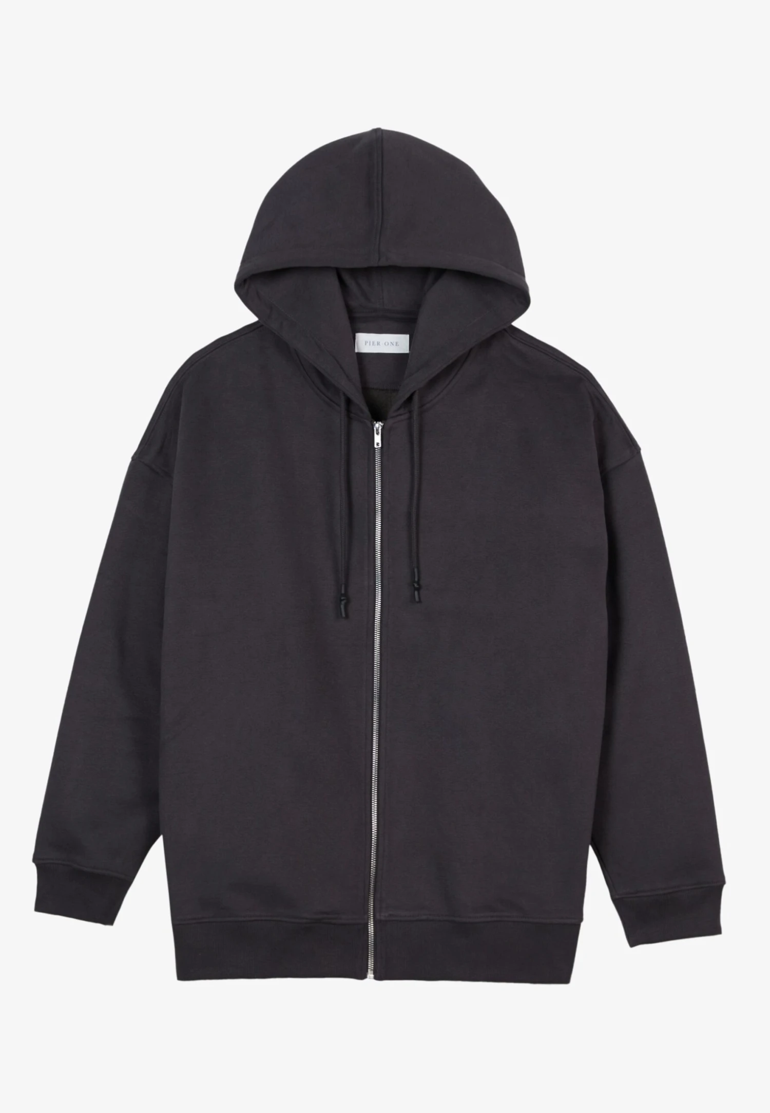 Pier One Felpa Con ZipGrey Uomo Maglieria E Felpe PI922S0HE-C12 - immagine 4
