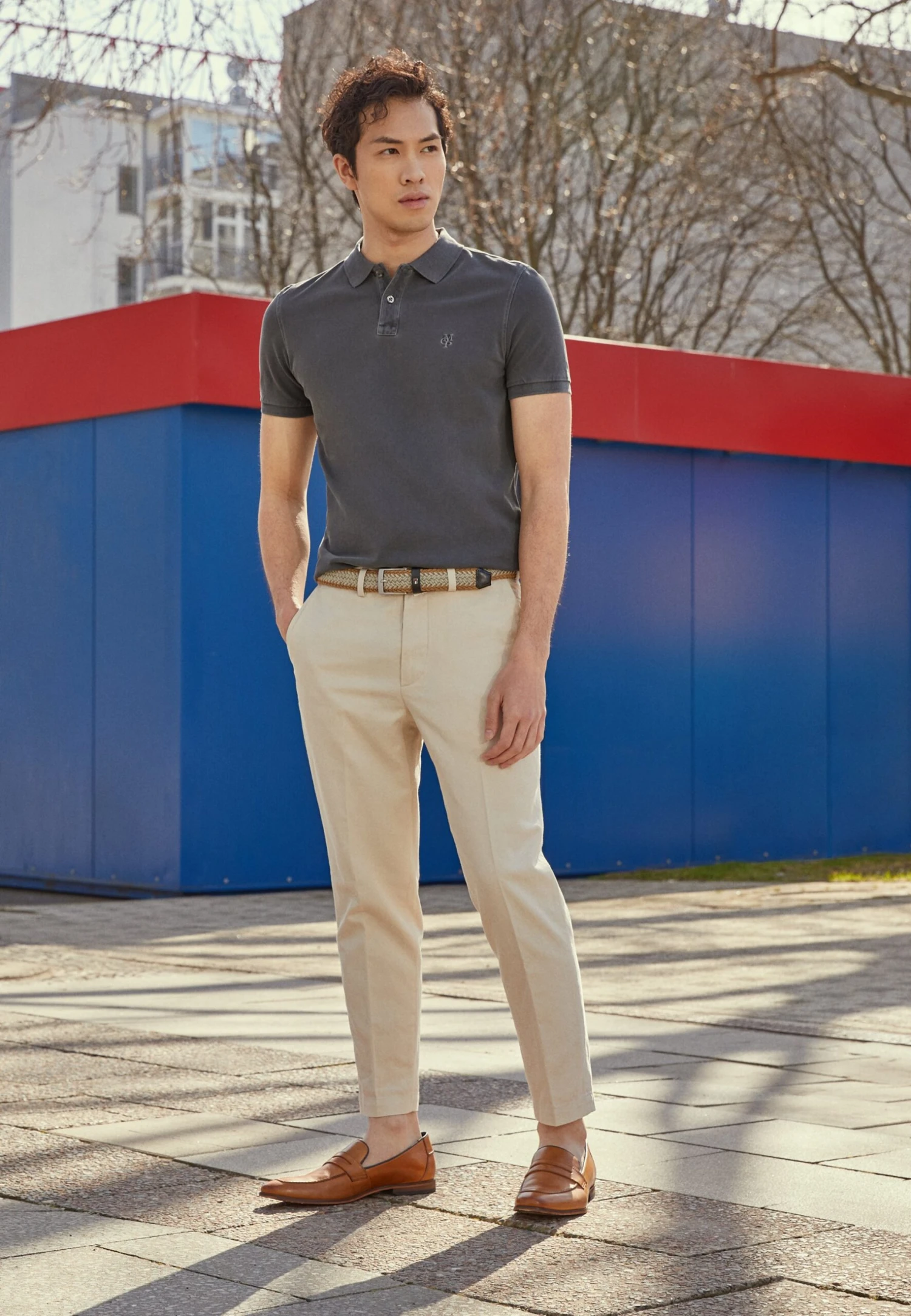 Pier One LeatherMocassini ElegantiCamel Uomo Scarpe Eleganti PI912C09R-B11 - immagine 3