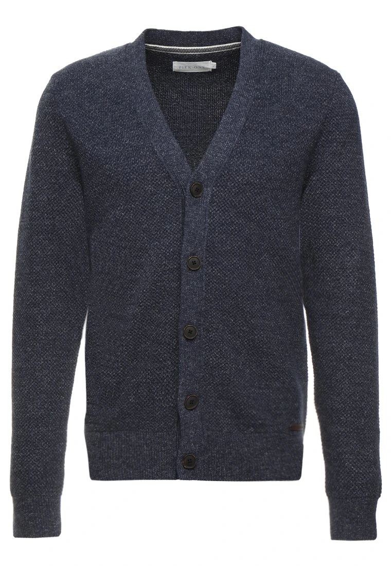 Pier One Cardigan - Mottled Blue - immagine 5