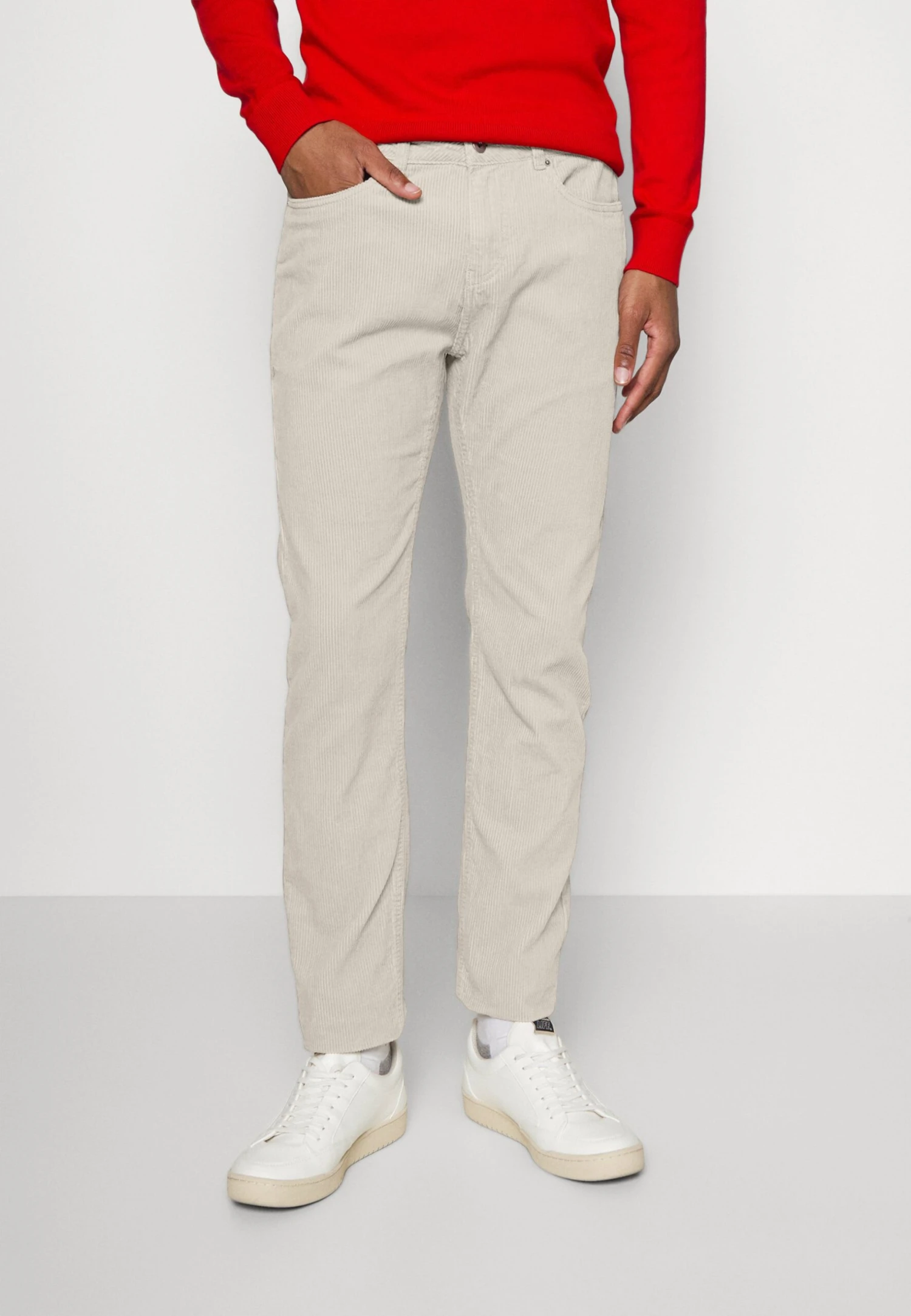 Pier One Corduroy - Pantaloni - Tan