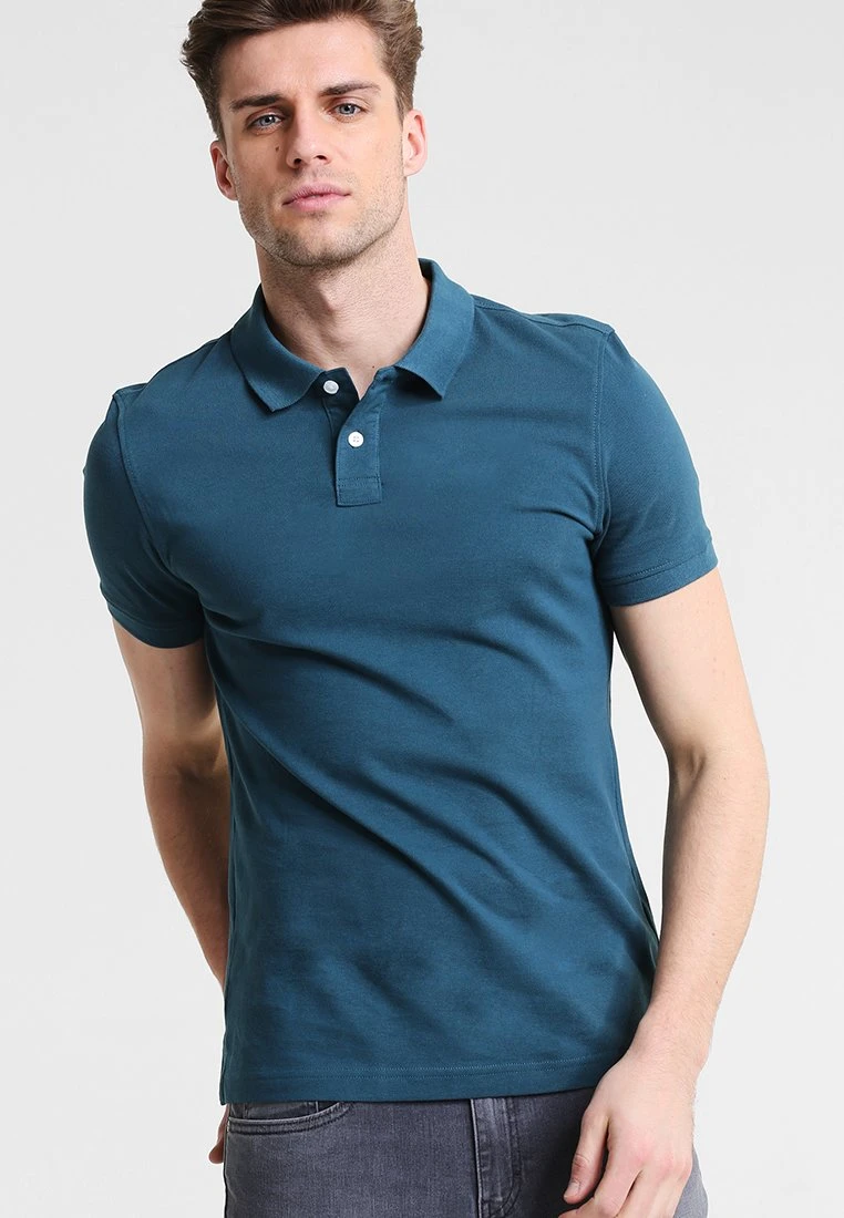 Pier One BasicPoloPetrol Uomo T-shirt E Polo PI922P00F-P11