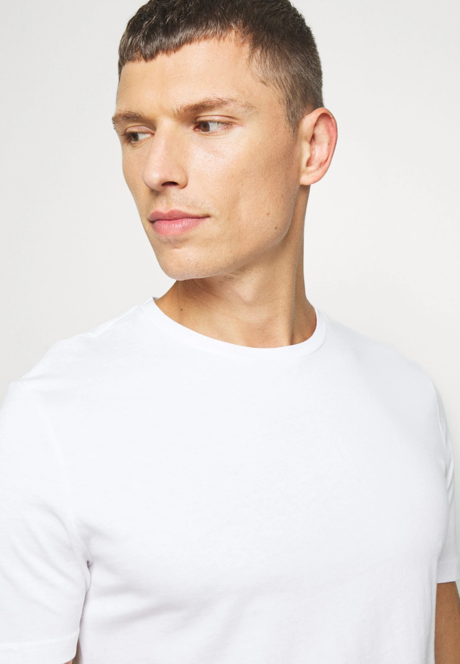 Pier One 7 PackT-Shirt BasicWhite/Blue/Green Uomo T-shirt E Polo PI922O0PY-A11 - immagine 7