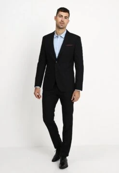 Pier One 2 Pack - Camicia Elegante - Light Blue/Dark Blue