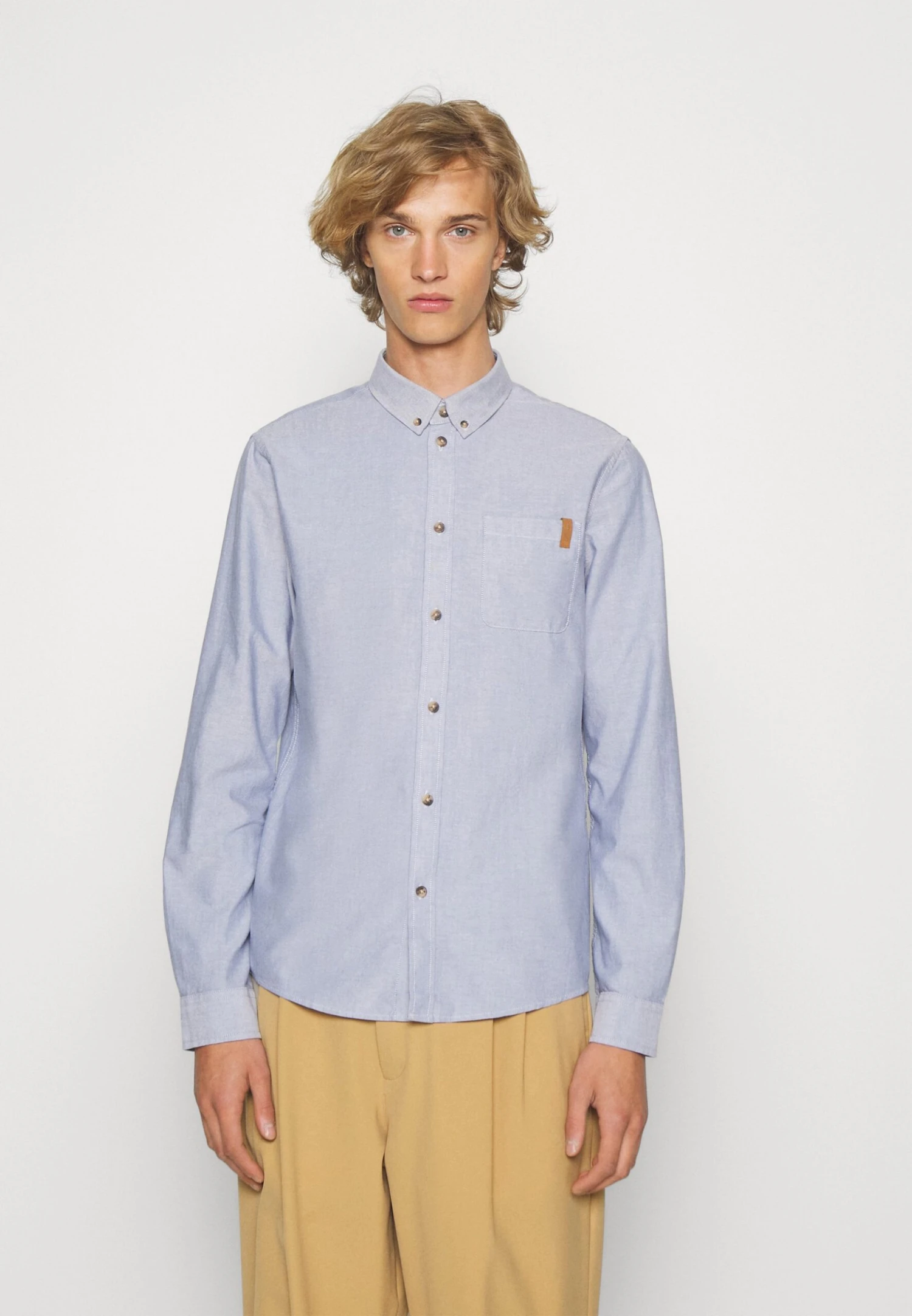 Pier One 2 Pack - Camicia - White/Light Blue - immagine 6