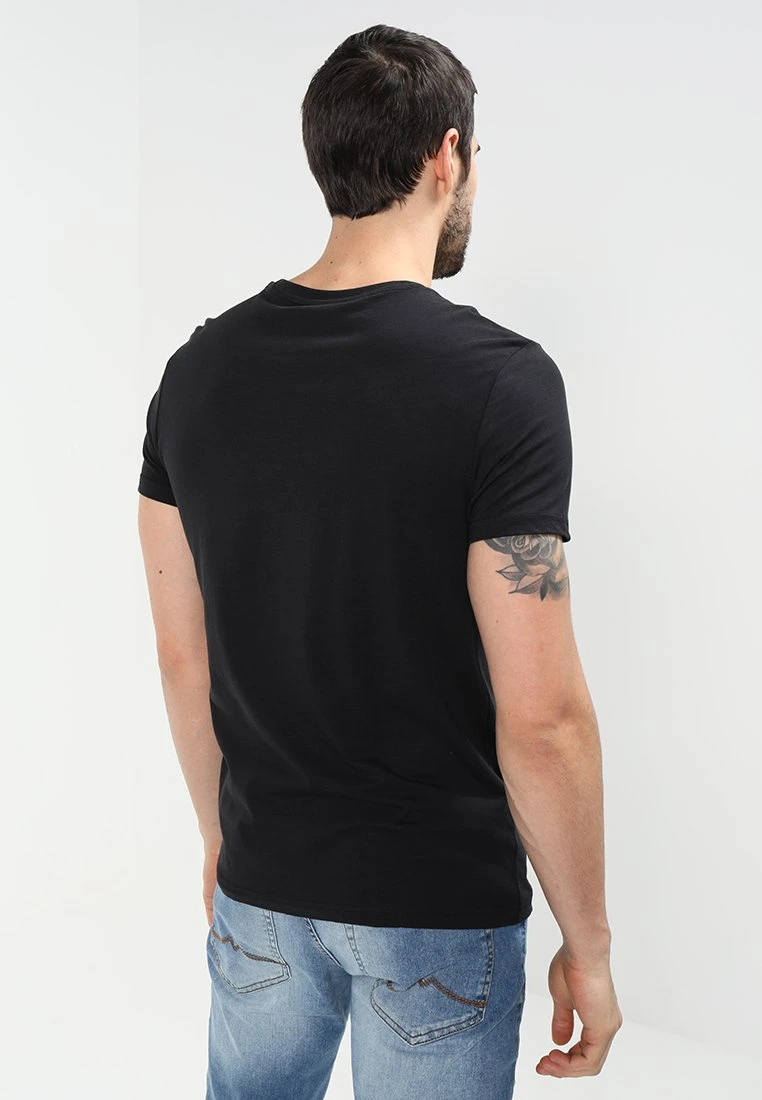 Pier One 2 PackT-Shirt BasicBlack Uomo T-shirt E Polo PI982AA00-Q12 - immagine 3