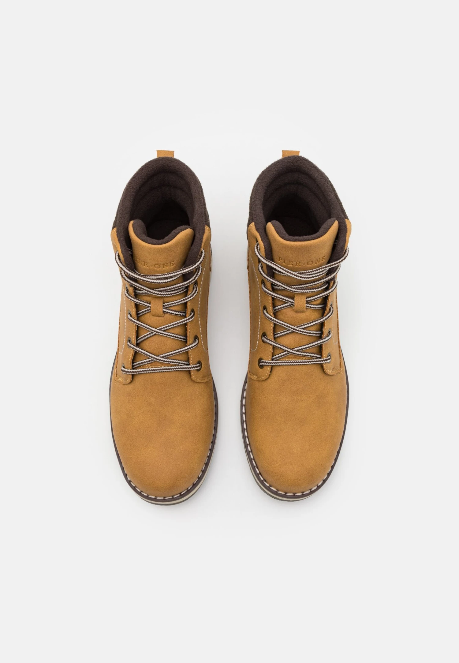 Pier One Stivaletti StringatiCamel Uomo Stivaletti/Stivali PI912K0B7-B11 - immagine 4