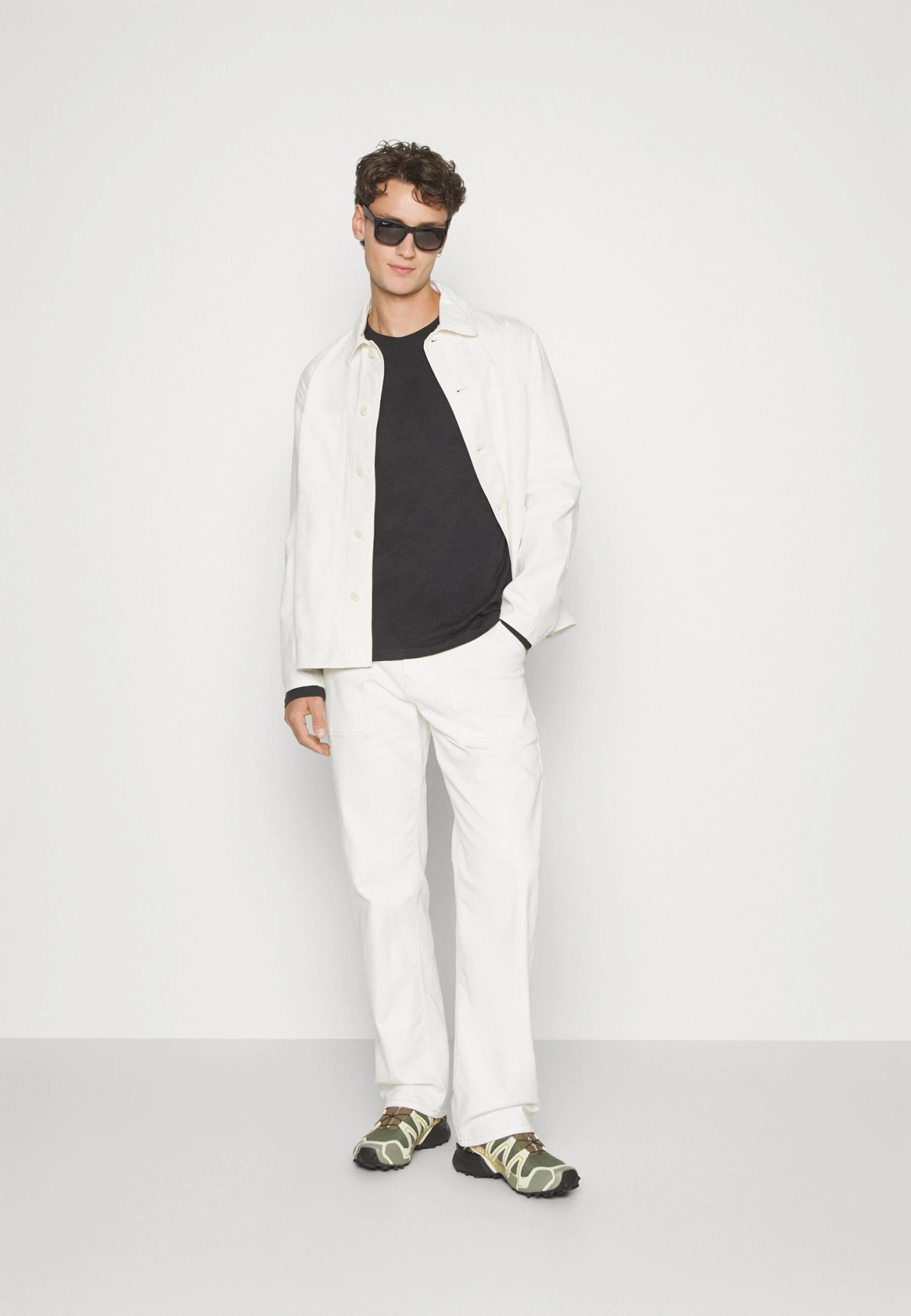 Pier One 5 PackMaglietta A Manica Lunga Black Uomo T-shirt E Polo PI922O0RB-Q13