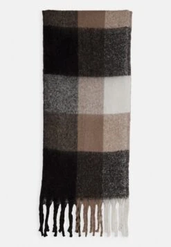 Pier One Unisex - Sciarpa - Black/Beige