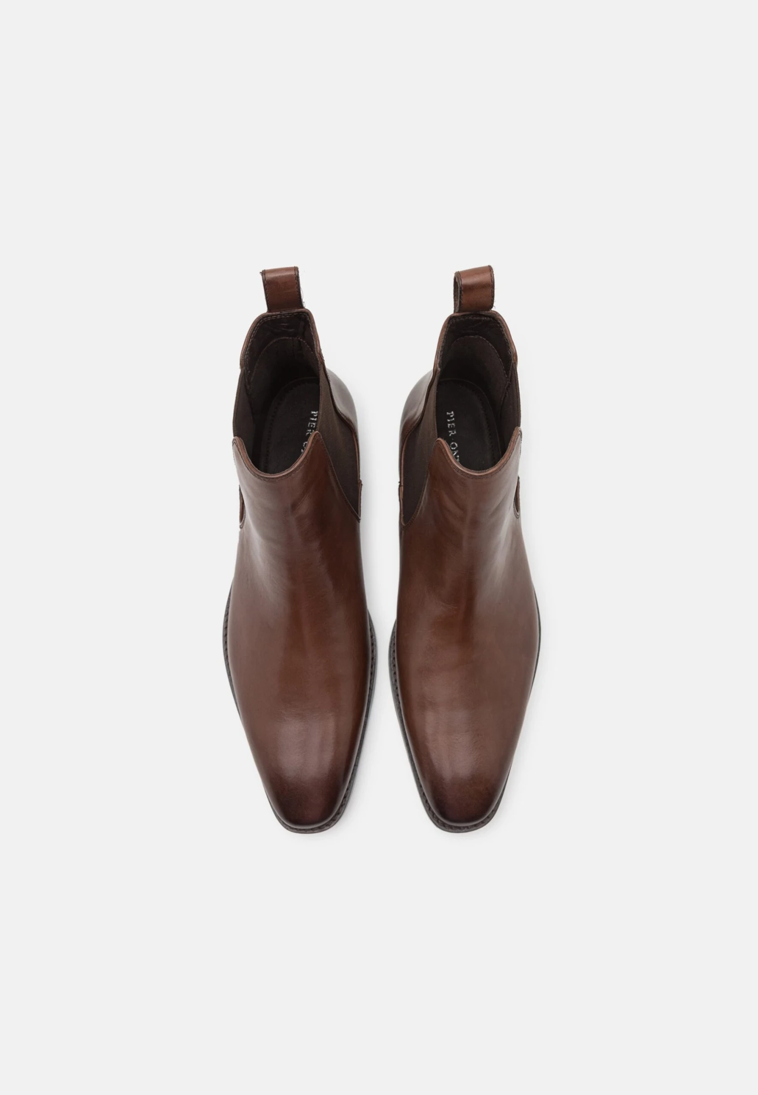 Pier One LeatherStivalettiBrown Uomo Stivaletti/Stivali PI912K0CC-O11 - immagine 4