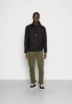 Pier One 2 PackMaglietta A Manica LungaBlack Uomo T-shirt E Polo PI922O0GT-Q11