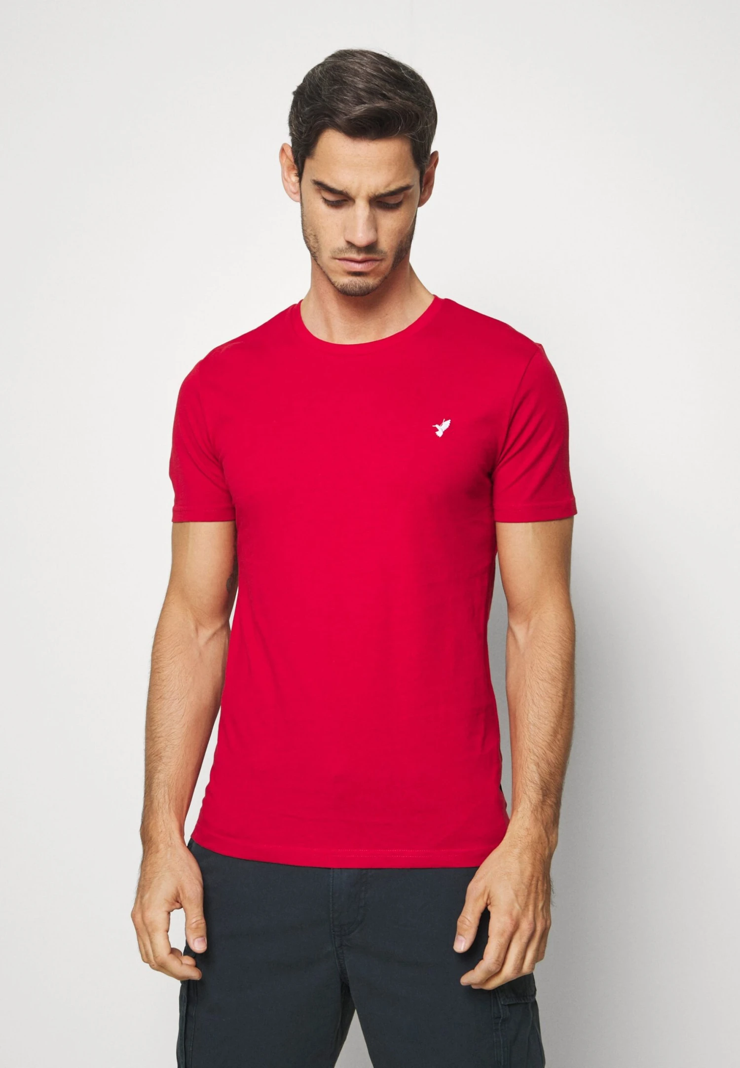 Pier One 3 PackT-Shirt Con StampaWhite/Dark Blue/Red Uomo T-shirt E Polo PI922O0OV-A11 - immagine 6