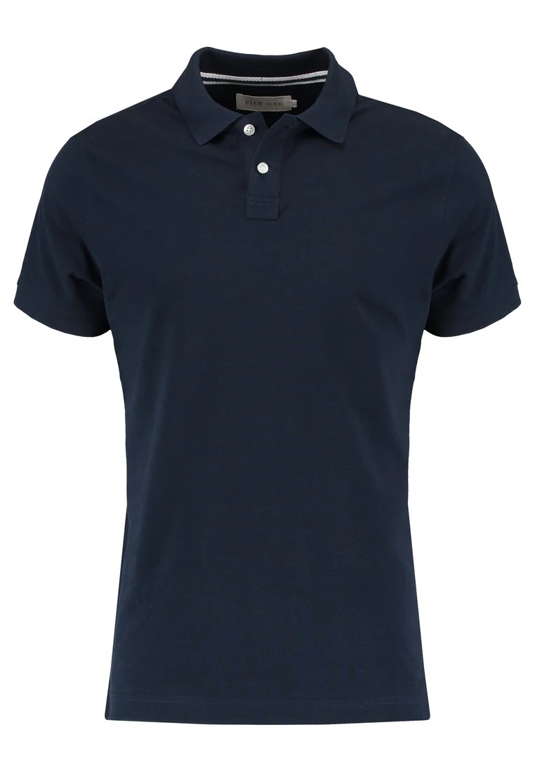 Pier One BasicPoloDarkBlue Uomo T-shirt E Polo PI922P00F-K14 - immagine 5