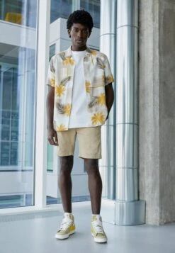 Pier One 2 PackShorts Dark Blue/Tan Uomo Bermuda PI922F04R-K11