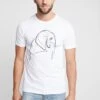 Pier One T-Shirt Con StampaWhite Uomo T-shirt E Polo PI922O0D5-A11