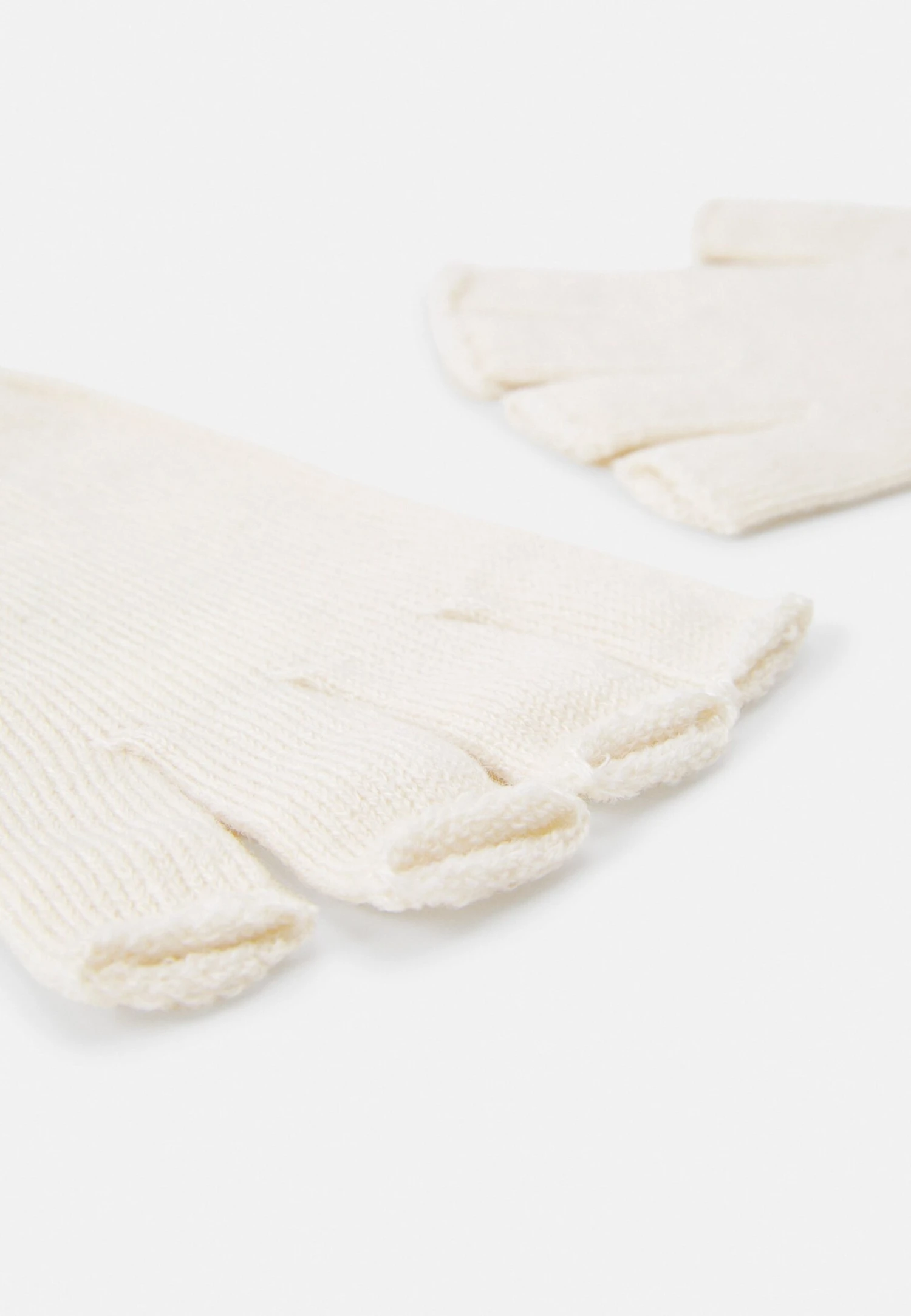 Pier One Guanti Mezze DitaOff-White Uomo Guanti PI952A01B-A11 - immagine 3