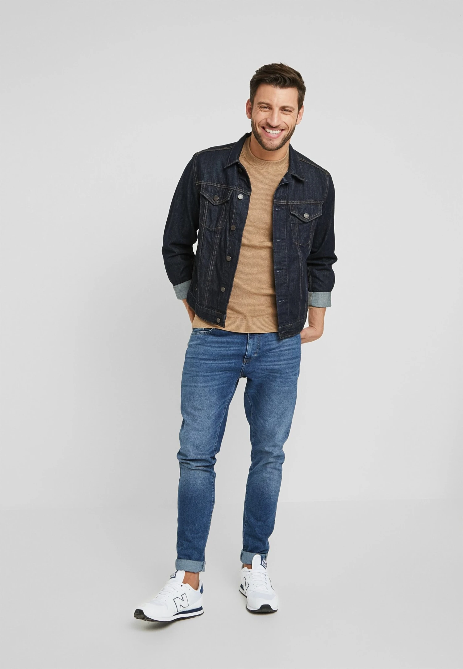 Pier One MaglioneCamel Uomo Maglieria PI922Q045-B11 - immagine 2