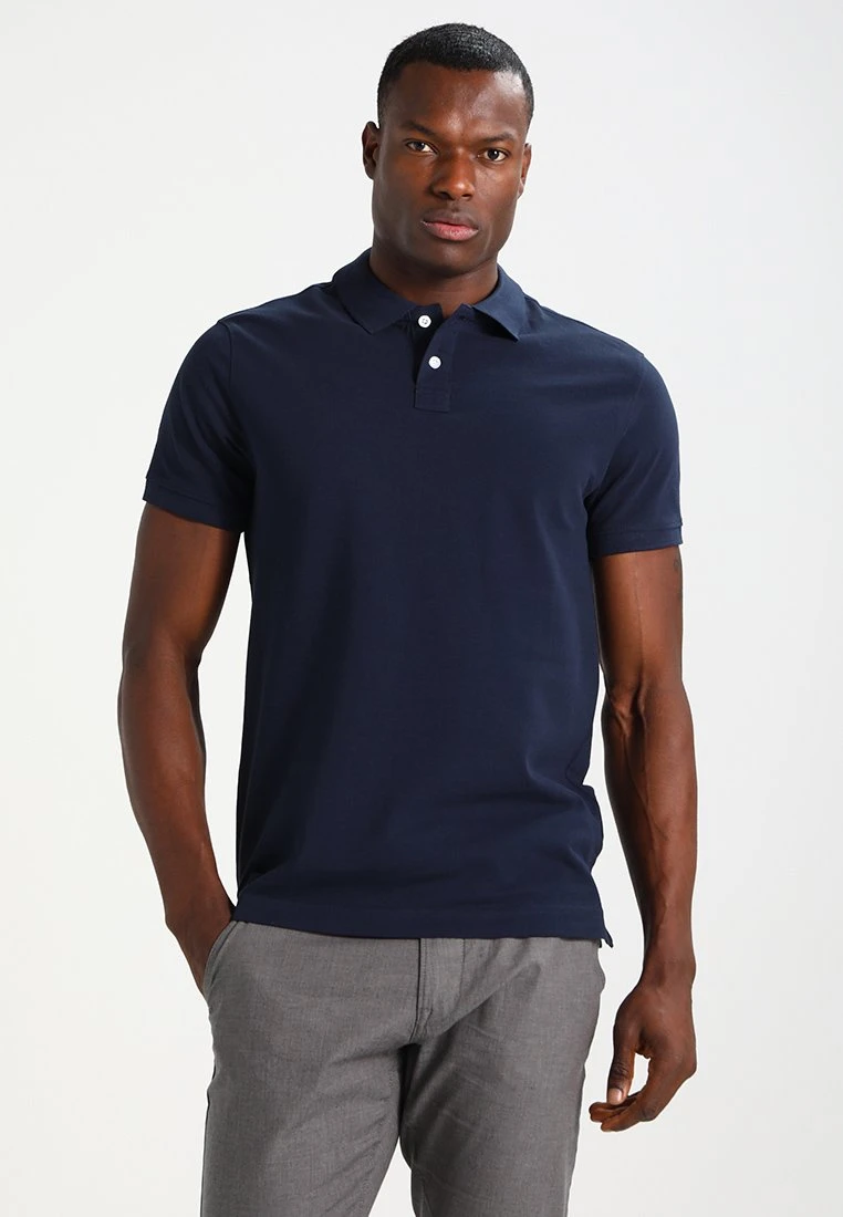 Pier One BasicPoloDarkBlue Uomo T-shirt E Polo PI922P00F-K14