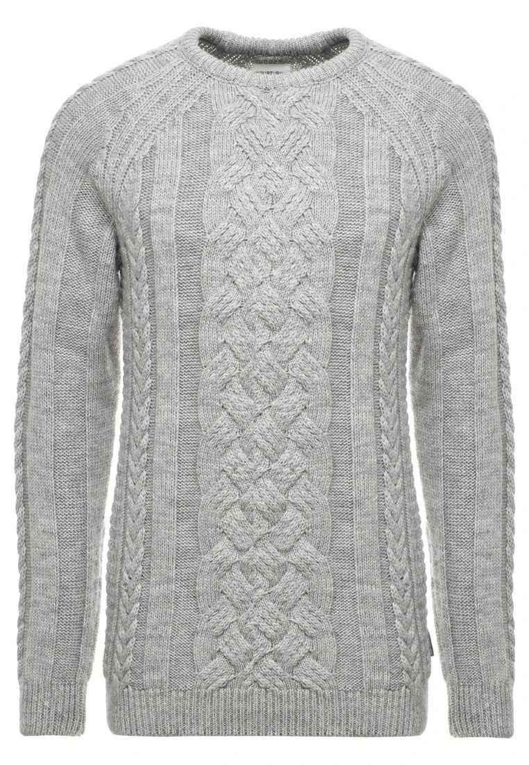 Pier One MaglioneMottled Light Grey Uomo Maglieria PI922Q07X-C11 - immagine 4