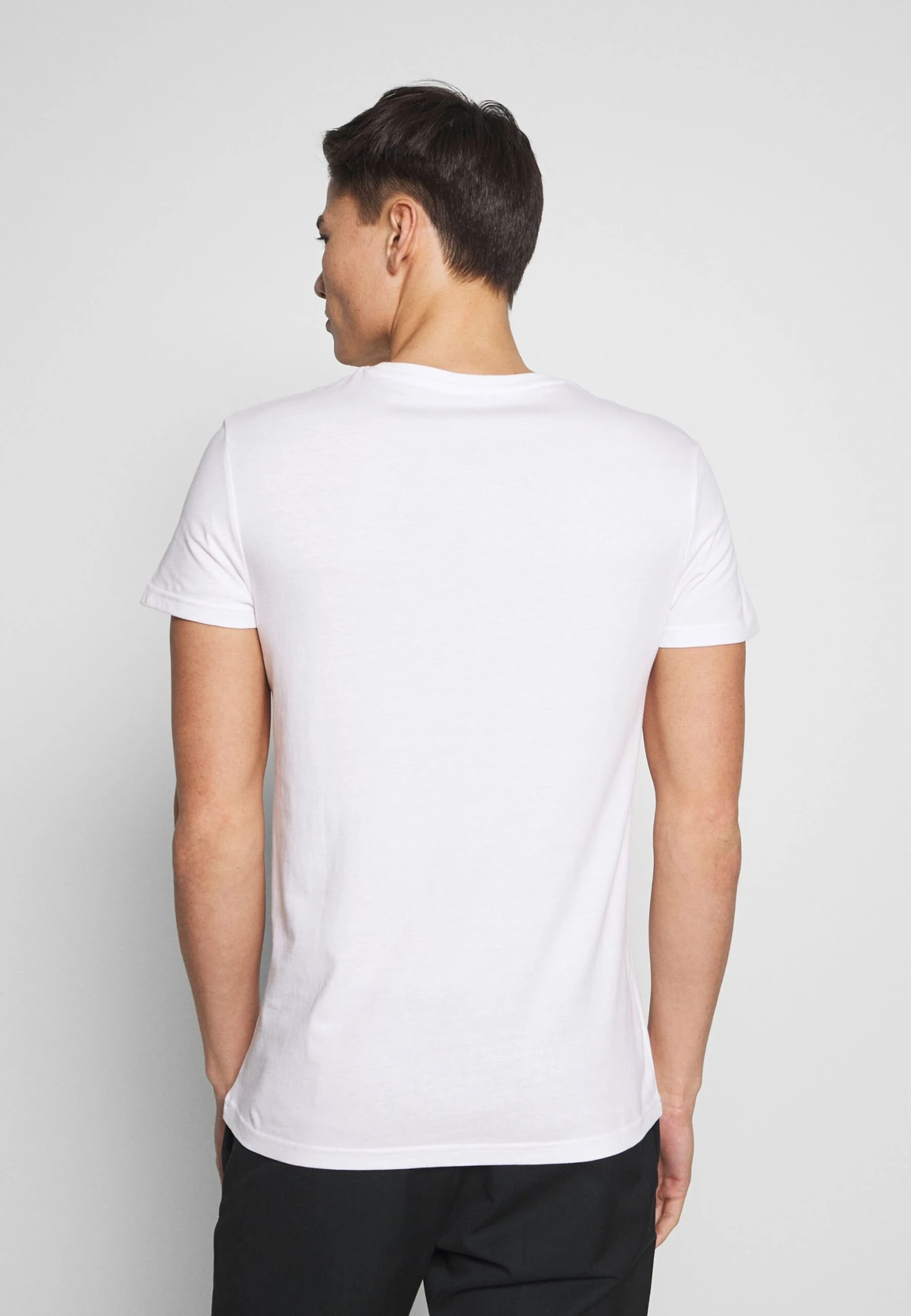 Pier One 5 PackT-Shirt BasicOlive/ White/ Navy /Yellow /Black Uomo T-shirt E Polo PI922O0GU-N11 - immagine 3