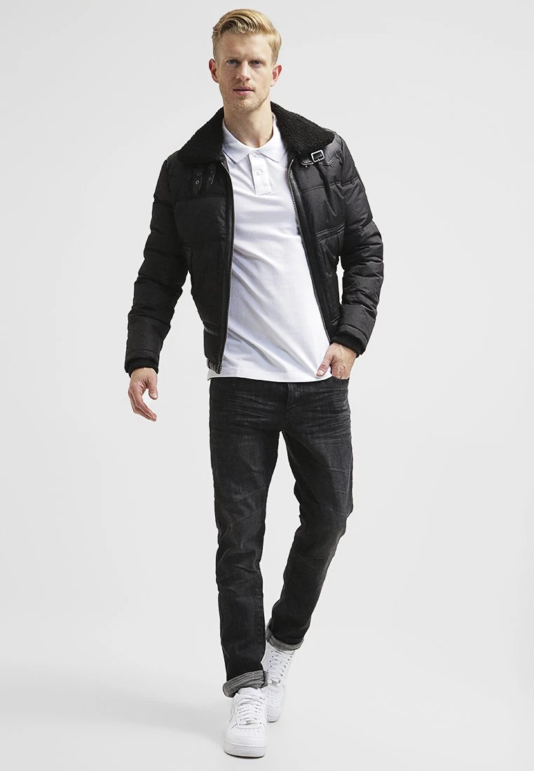 Pier One BasicPoloWhite Uomo T-shirt E Polo PI922P00F-A11 - immagine 2