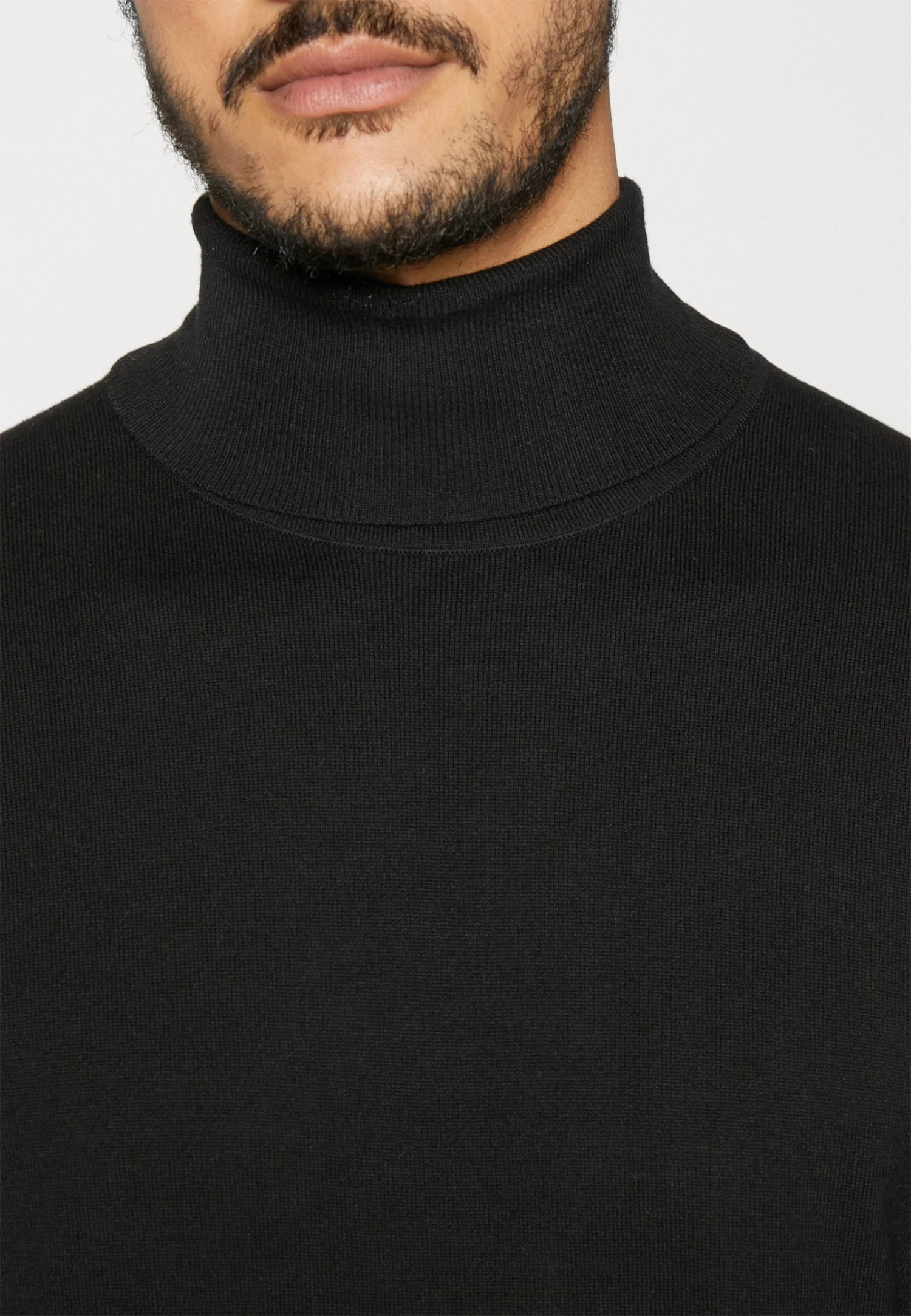 Pier One 2 PackBasic TurtleneckMaglioneBlack/White Uomo Maglieria PI922Q06B-Q16 - immagine 7