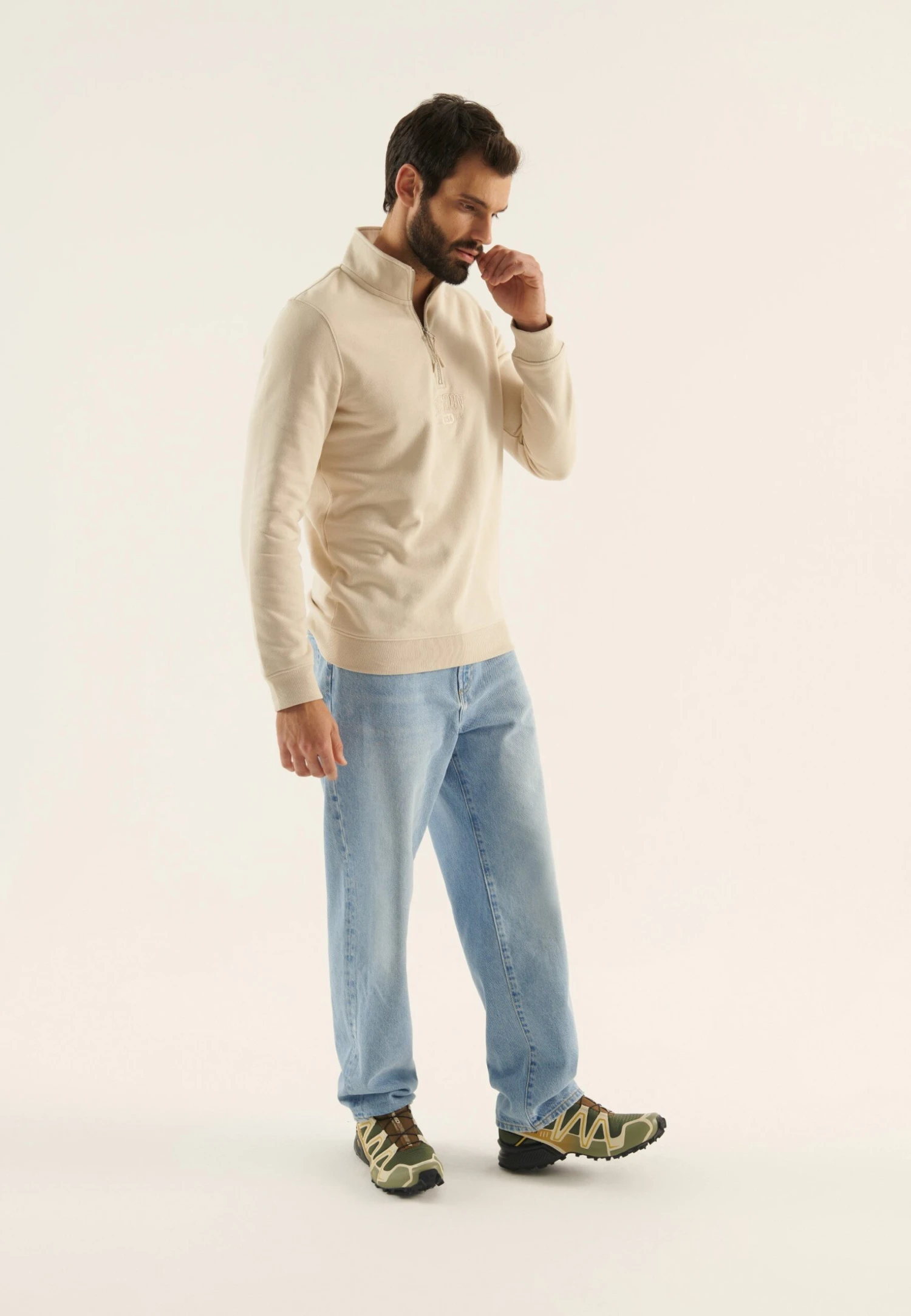 Pier One FelpaBeige Uomo Maglieria E Felpe PI922S0HL-B11 - immagine 2