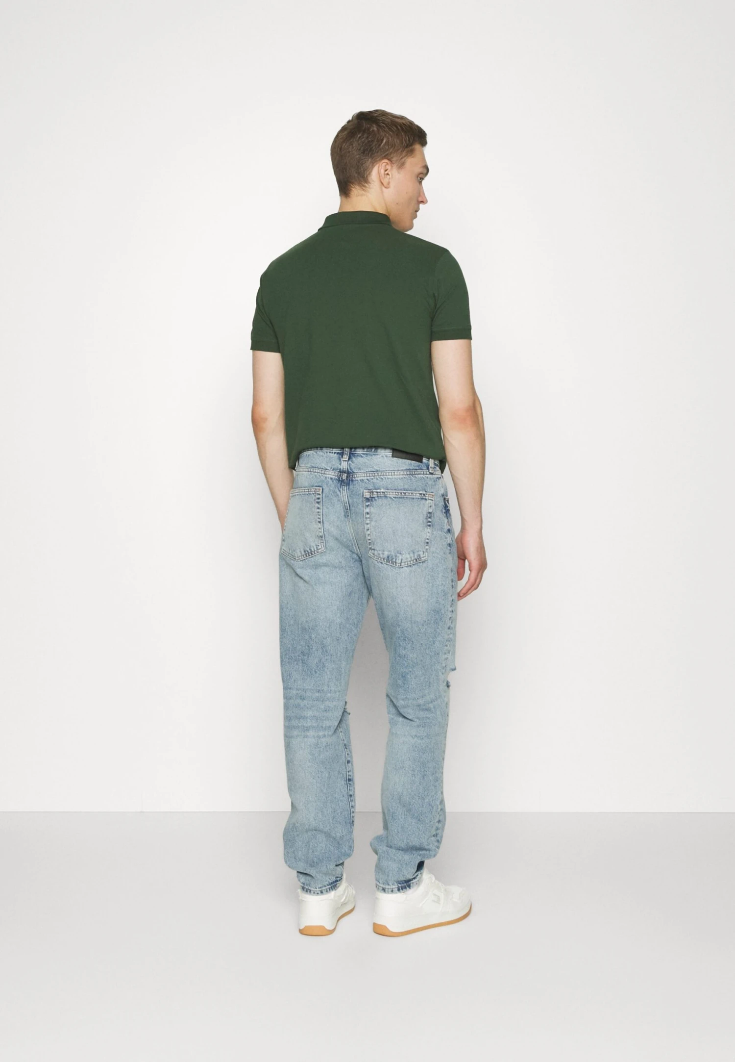 Pier One Jeans BaggyDark Blue Denim Uomo Jeans PI922G04R-K11 - immagine 4