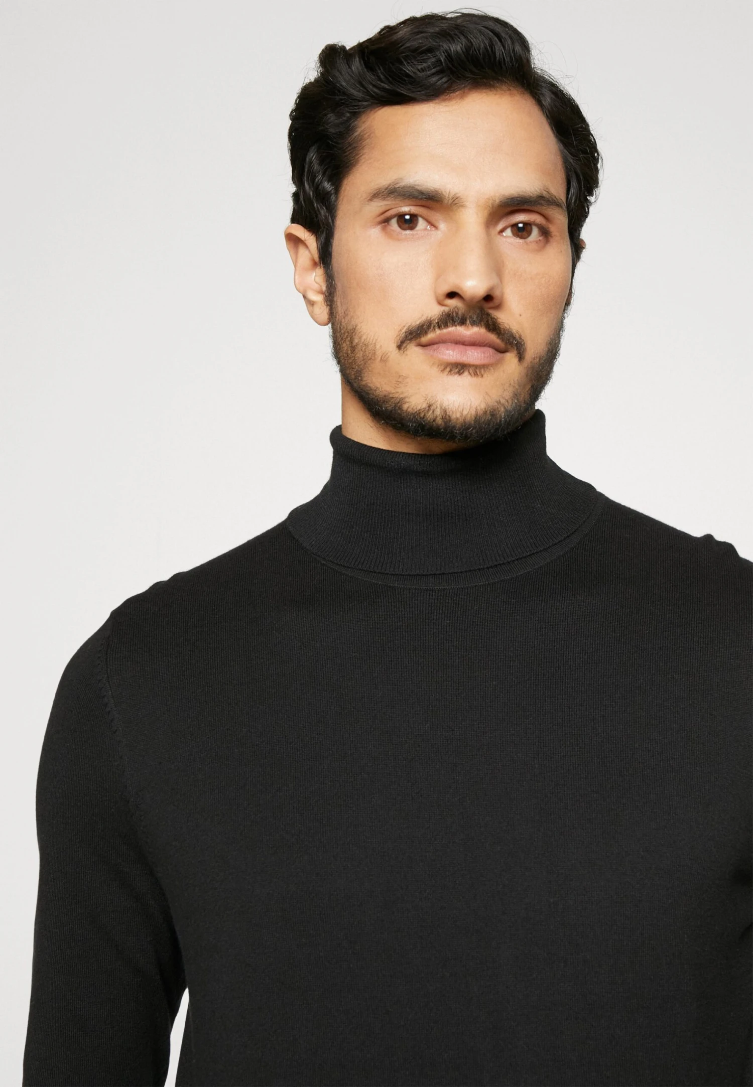 Pier One 2 PackBasic TurtleneckMaglioneBlack/White Uomo Maglieria PI922Q06B-Q16 - immagine 5