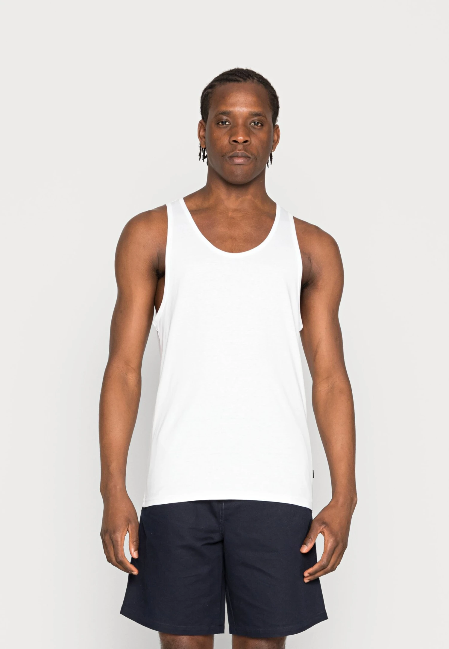 Pier One 3 PackTopGreen / White / Light Blue Uomo T-shirt E Polo PI922O0V8-M11 - immagine 5