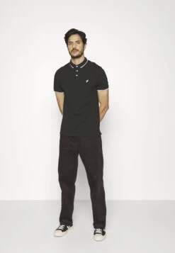 Pier One 2 PackPoloBlack/Dark Blue Uomo T-shirt E Polo PI922P08D-Q11