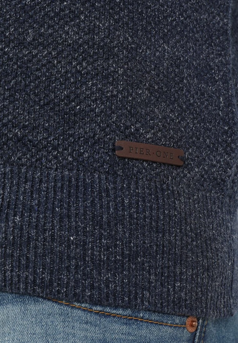 Pier One Cardigan - Mottled Blue - immagine 6