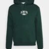 Pier One Denver College Hoodie FelpaGreen Uomo Maglieria E Felpe PI922S0FH-M11