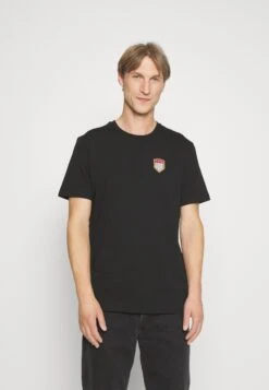 Pier One T-Shirt Con StampaBlack Uomo T-shirt E Polo PI922O0YS-Q11