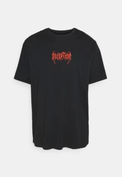 Pier One T-Shirt Con StampaBlack Uomo T-shirt E Polo PI922O0S1-Q11