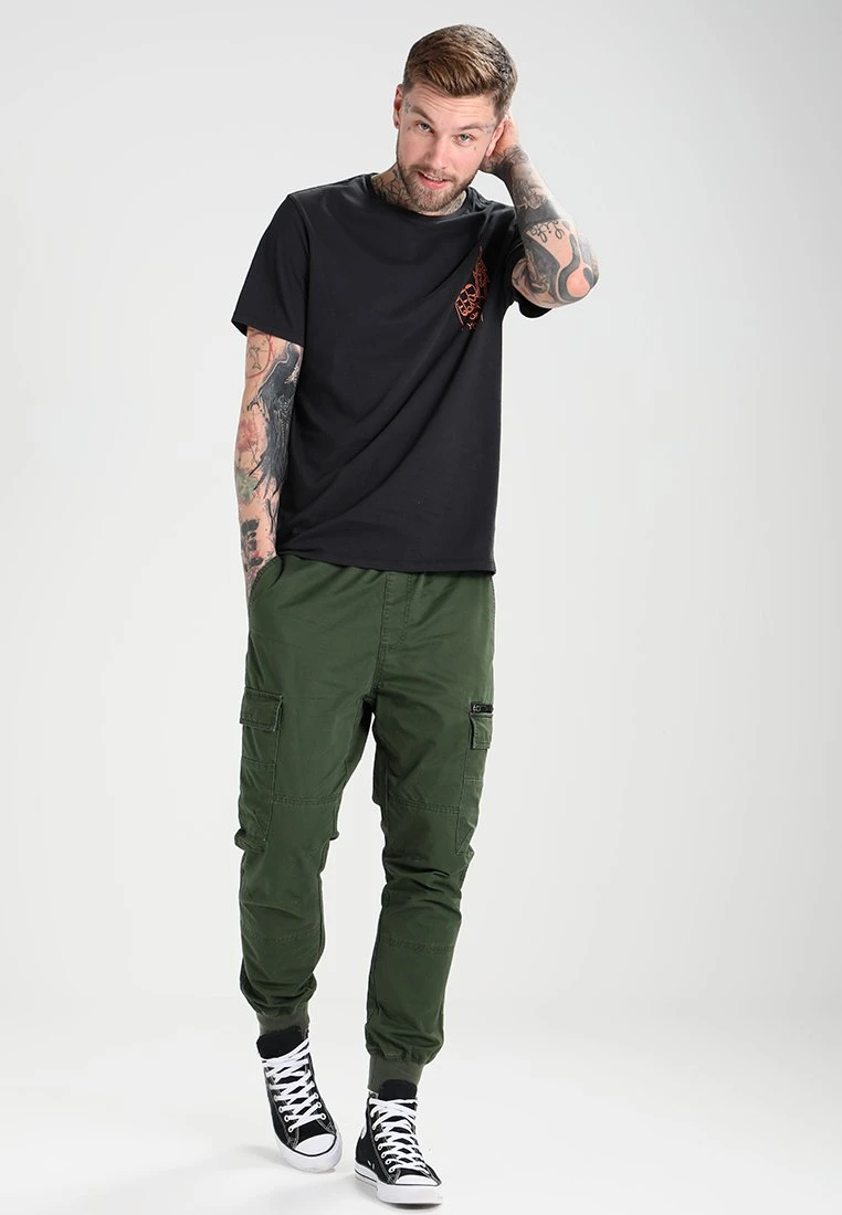 Pier One Pantaloni CargoDark Green Uomo Pantaloni YO122E01M-M11 - immagine 2