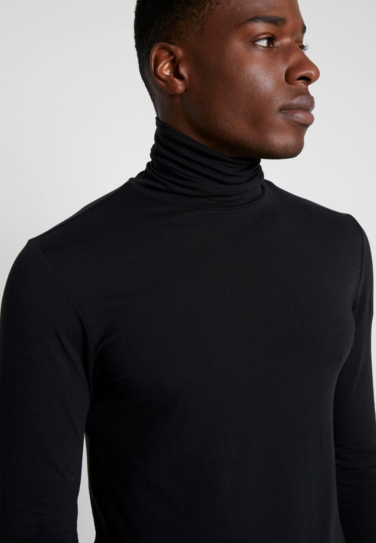 Pier One Maglietta A Manica LungaBlack Uomo T-shirt E Polo PI922O0AP-Q11 - immagine 5