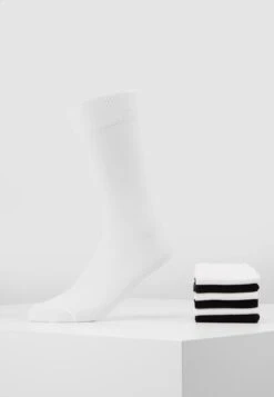Pier One 7 Pack - Calze - White/Black