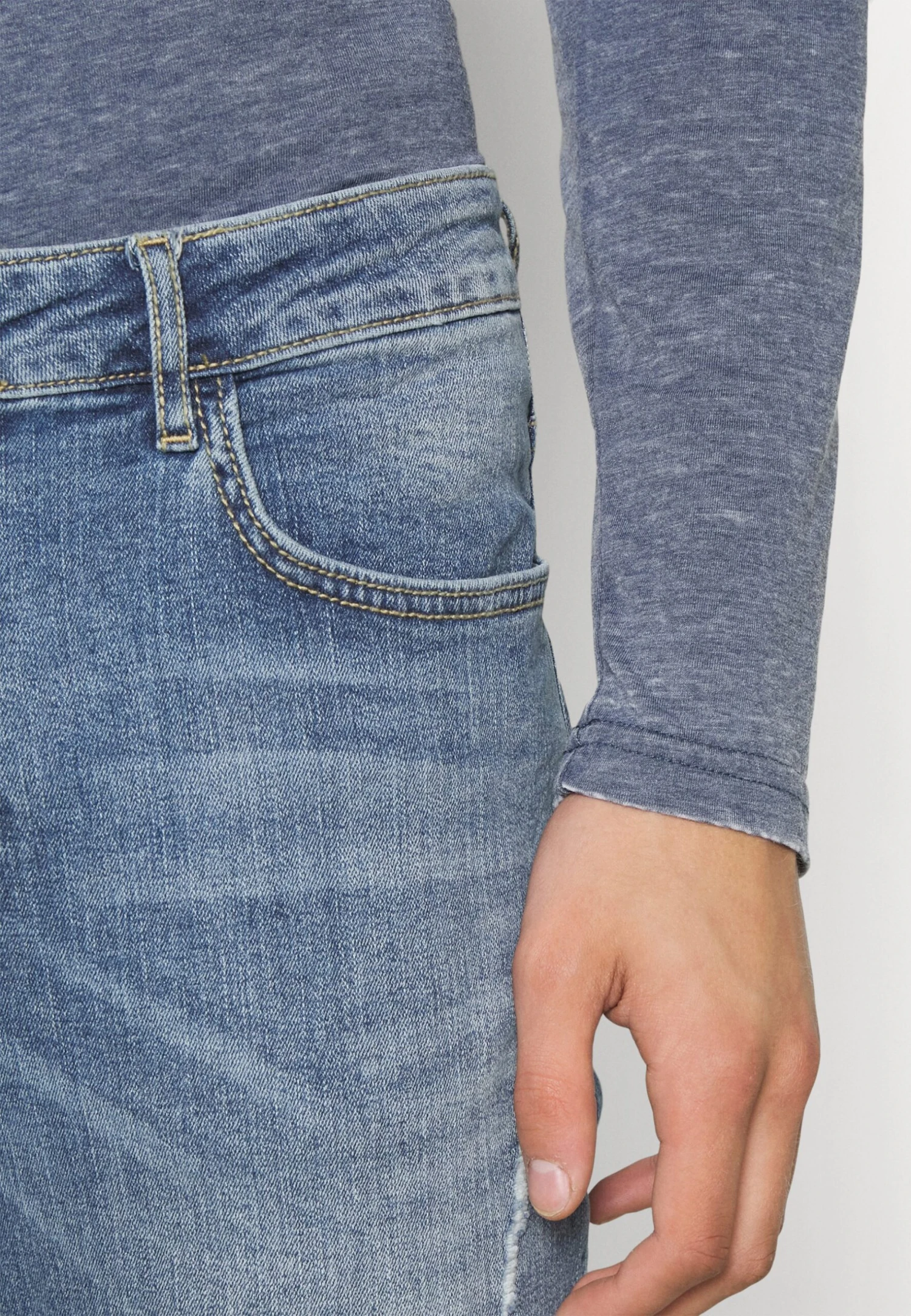 Pier One Jeans Skinny FitDark Blue Denim Uomo Jeans YO122GA27-K12 - immagine 5