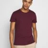 Pier One T-Shirt BasicBordeaux Uomo T-shirt E Polo PI922O0KZ-G11