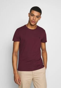 Pier One T-Shirt BasicBordeaux Uomo T-shirt E Polo PI922O0KZ-G11