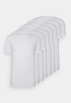 Pier One 7 PackT-Shirt BasicWhite Uomo T-shirt E Polo PI922O0PY-A12