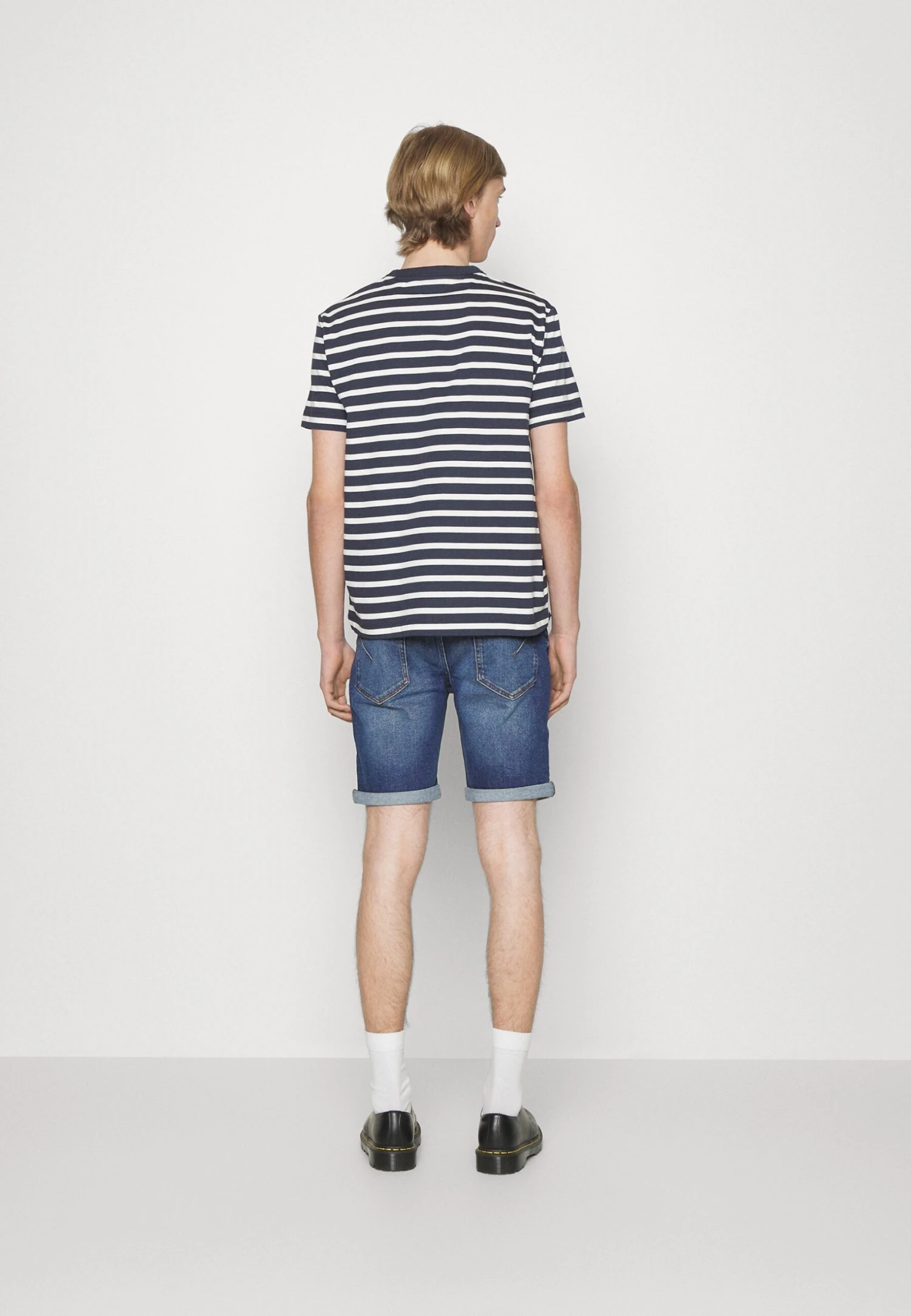 Pier One Shorts Di JeansDark Blue Denim Uomo Jeans PI922F04L-K12 - immagine 3