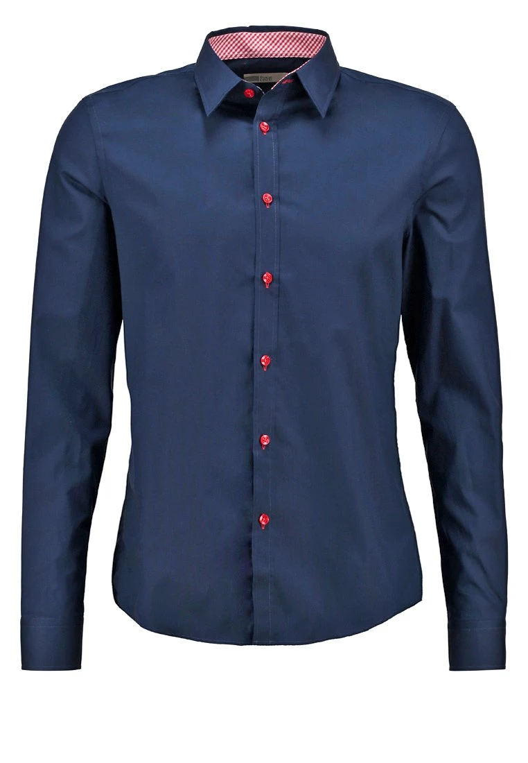 Pier One CamiciaDark Blue/Red Uomo Completi E Cravatte PI922D02W-K12 - immagine 7