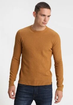 Pier One MaglioneMottled Dark Yellow Uomo Maglieria PI922Q02G-E11