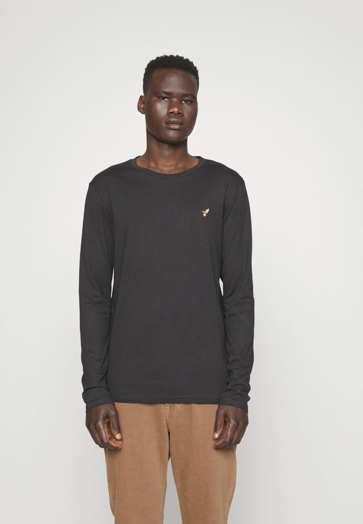 Pier One 3 Pack Unisex Maglietta A Manica LungaBlack/Bordeaux/Dark Green Uomo T-shirt E Polo PI921001H-Q12 - immagine 2