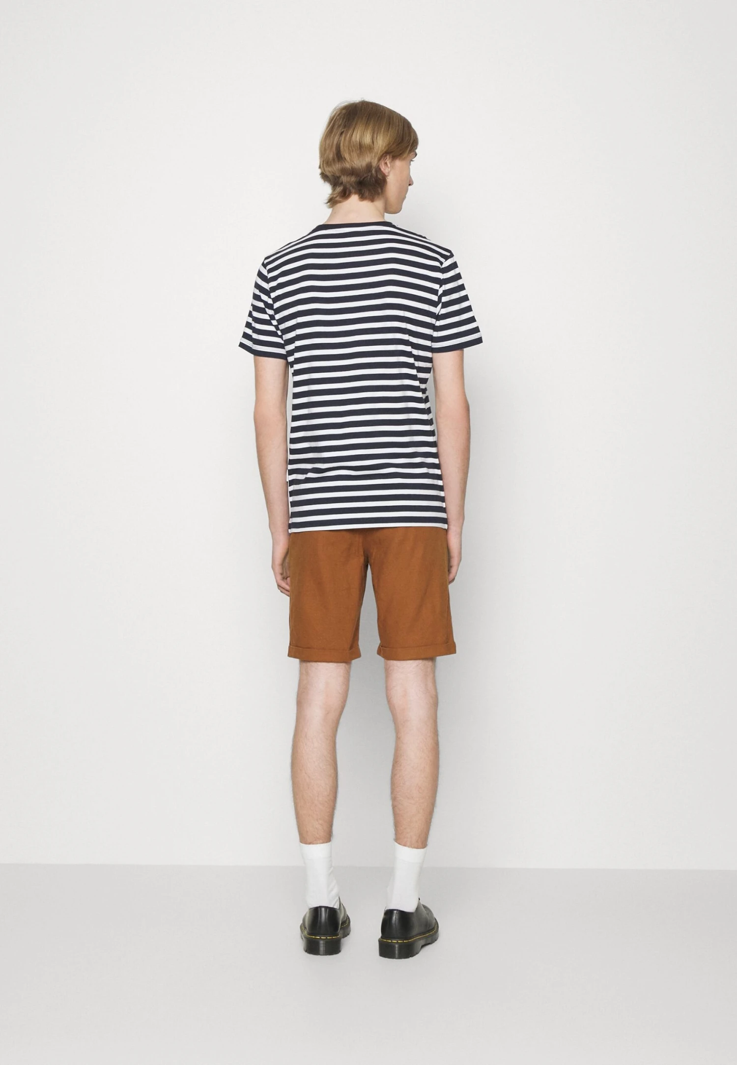 Pier One Linen Blend Drawcord Shorts ShortsBrown Uomo Bermuda PI922F04V-O11 - immagine 3