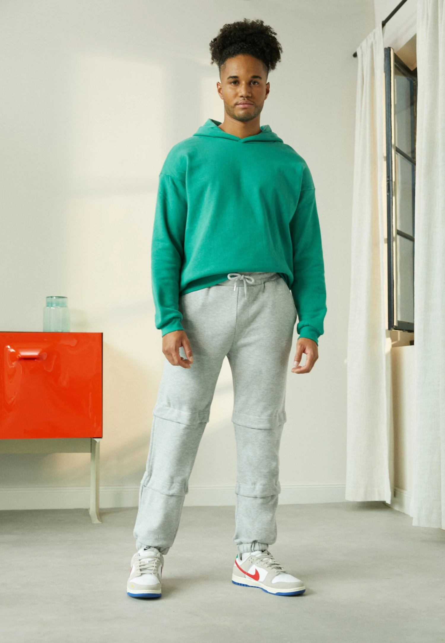 Pier One Pantaloni SportiviMottled Light Grey Uomo Pantaloni PI922E04R-C11 - immagine 2