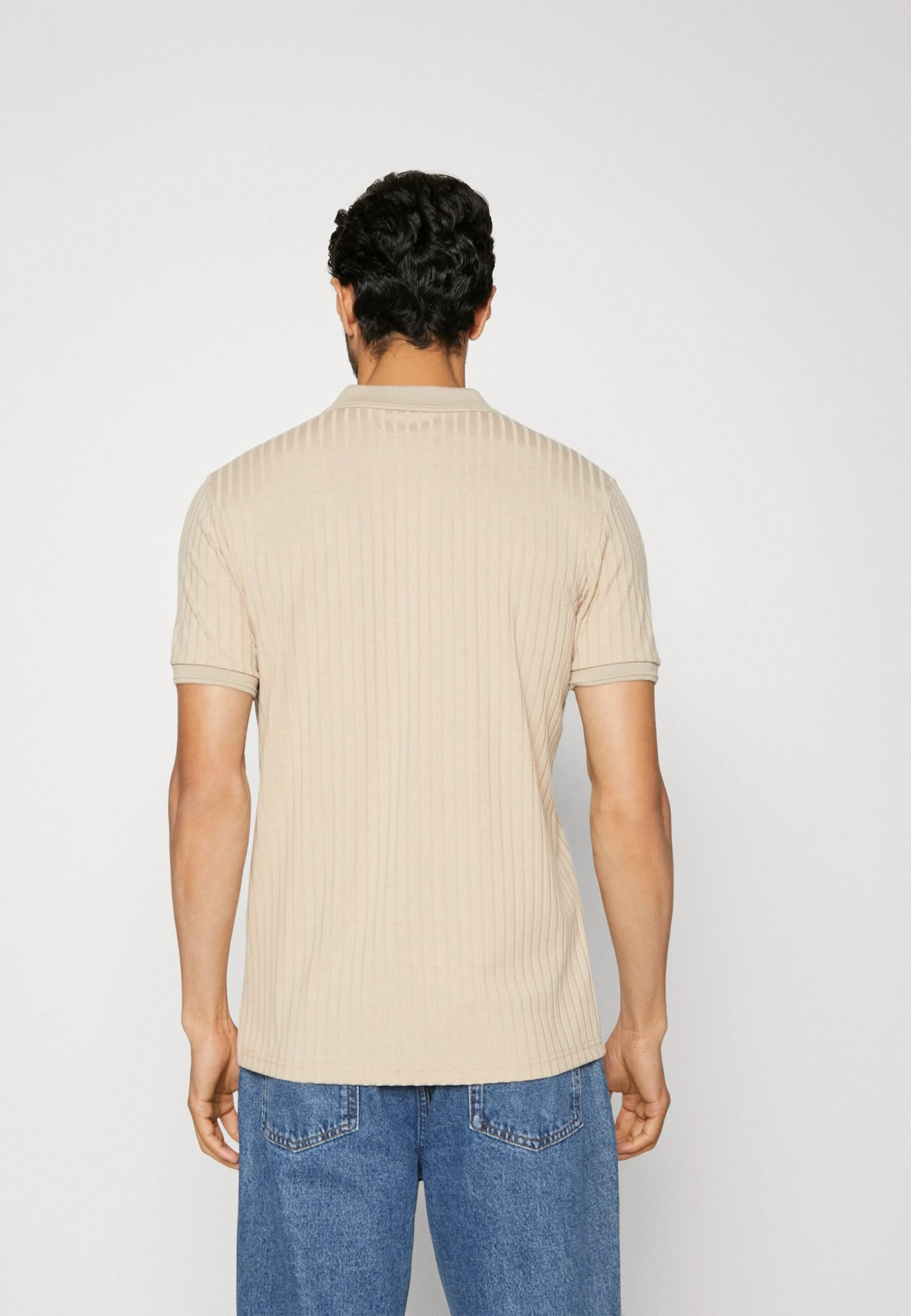 Pier One PoloBeige Uomo T-shirt E Polo PI922P088-B11 - immagine 3